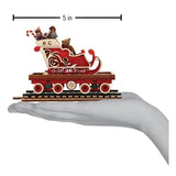 North Pole Express Sleigh Car Ornament