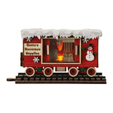 Snowman Box Car Ornament