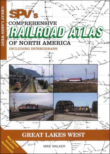 Railroad Atlas of North America: Great Lakes West – Trains.com Store