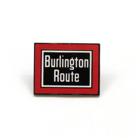 Burlington Route Pin