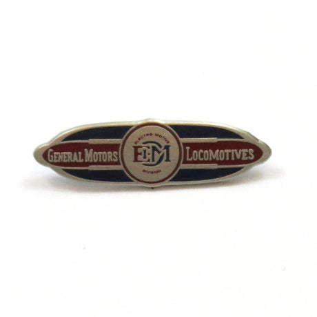 EMD Hot Dog Builder's Plate Pin