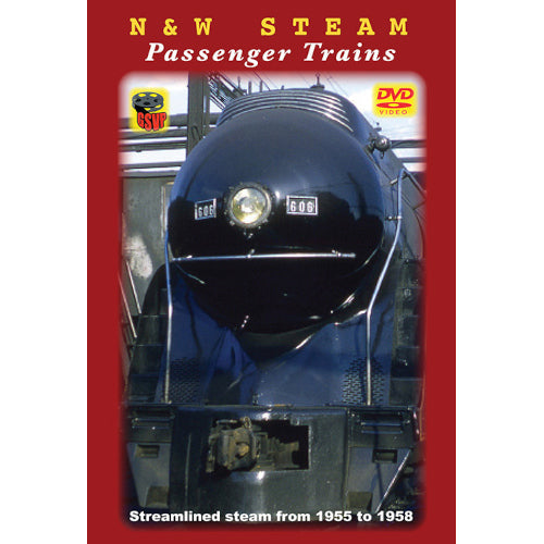 Norfolk & Western Steam Passenger Trains DVD