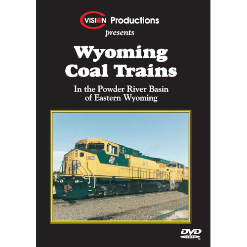 Wyoming Coal Trains DVD