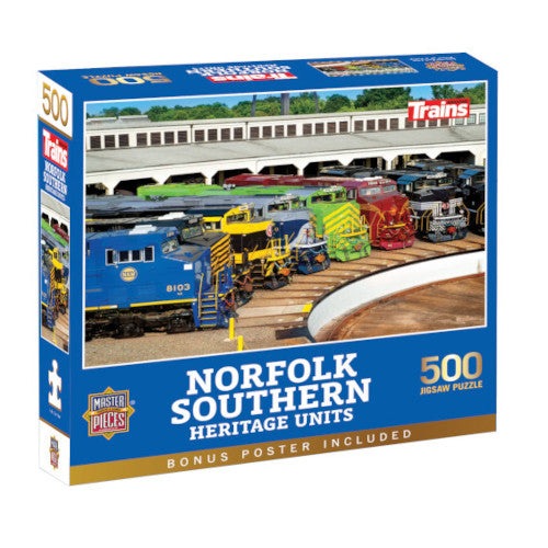 Norfolk Southern Heritage Units Puzzle