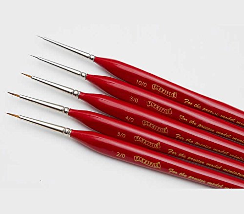 Flex-I-File Ultra Fine Brush Set - 5 Pack