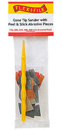 Cone Tip Sander w/ Peel & Stick Abrasive Pieces