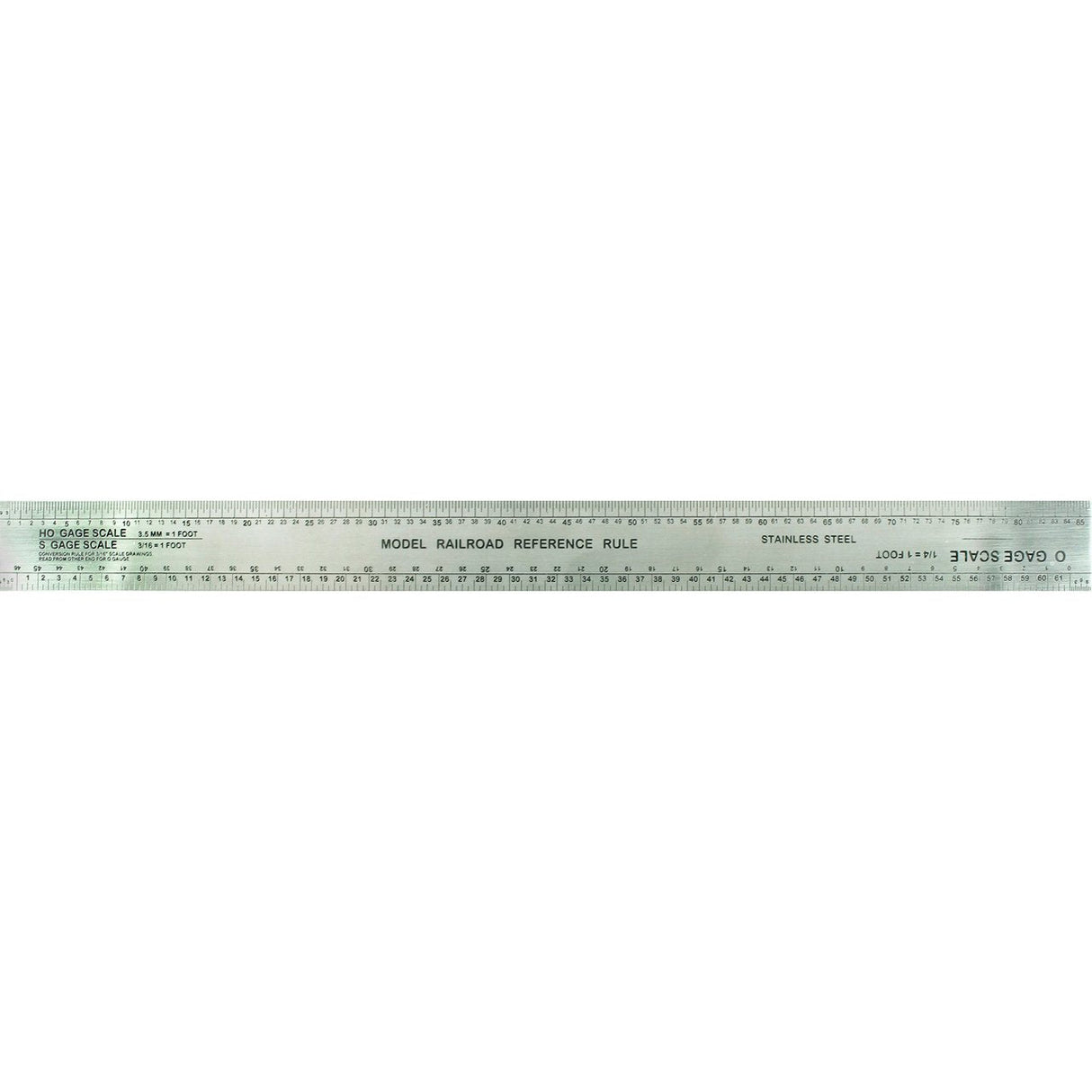 12-inch Scale Model Railroad Ruler – Trains.com Store