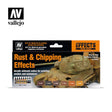 Vallejo Rust & Chipping Effects - Set of 8