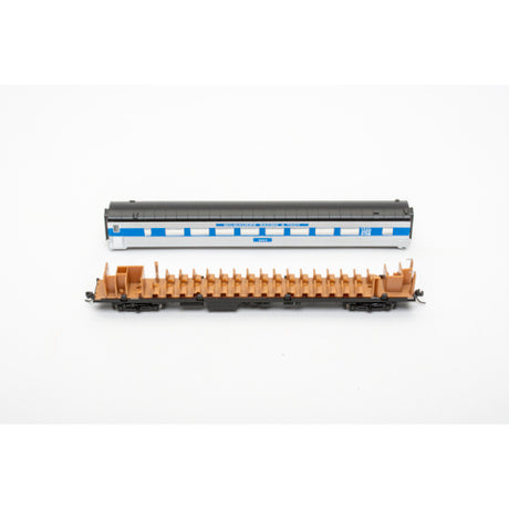 Milwaukee Racine & Troy N Scale 64-Seat Lightweight Coach - Road Number 2023