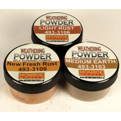 Rust & Dust Weathering Powder Set - 3pk