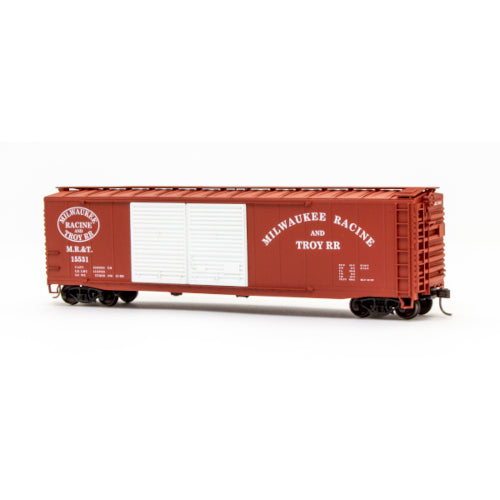 Milwaukee Racine & Troy 50-Foot Double-Door Boxcar Kit - Limited