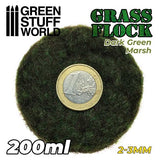 Dark Green Marsh Static Grass - 2-3mm