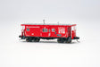 Milwaukee, Racine & Troy N Scale Bay-Window Caboose - Road Number 66