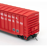 Milwaukee Racine & Troy 50-foot Boxcar with Exterior Posts - Limited Edition