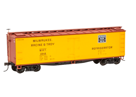 Milwaukee Racine & Troy 40-foot Wood Refrigerator Car Kit - Limited Edition