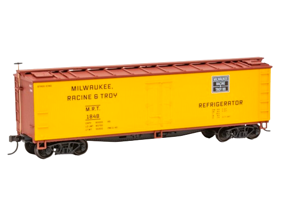 Milwaukee Racine & Troy 40-foot Wood Refrigerator Car Kit - Limited Edition