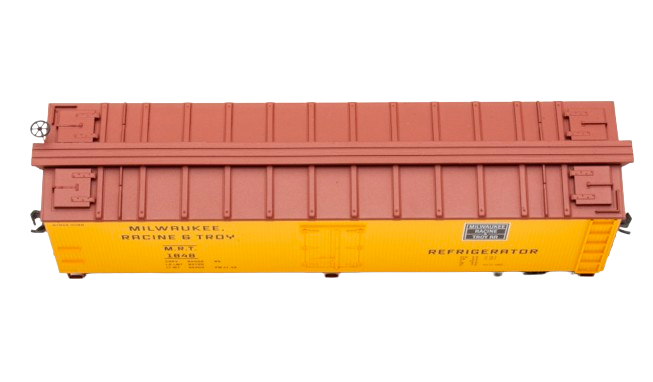 Milwaukee Racine & Troy 40-foot Wood Refrigerator Car Kit - Limited Edition