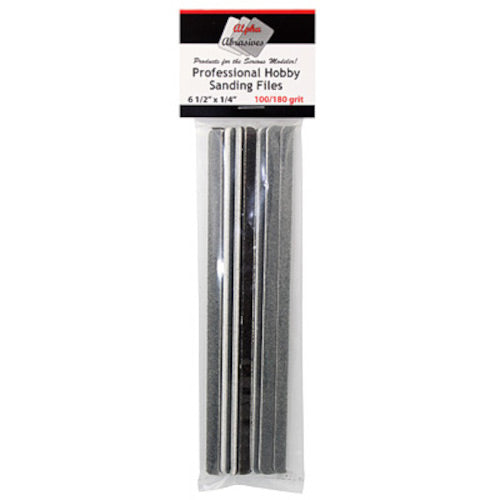 1/4" Professional Sanding Files - Coarse