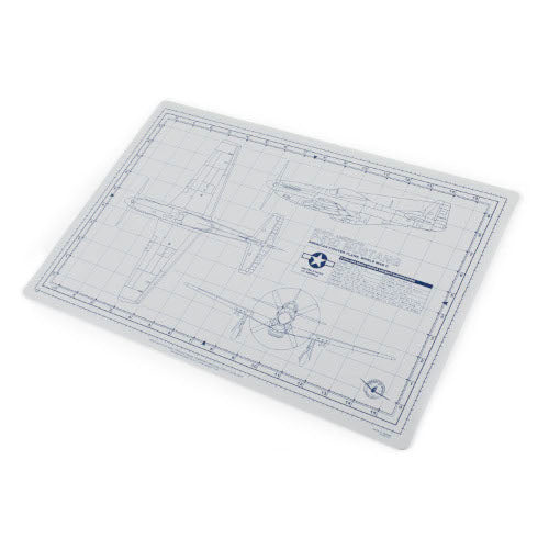 Tankraft Mustang Model Builder's Cutting Mat - 12x18