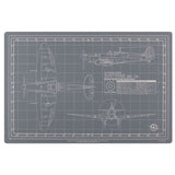 Tankraft Spitfire Model Builder's Cutting Mat - 12x18