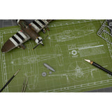 Tankraft Thunderbolt Model Builder's Cutting Mat - 12x18