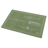 Tankraft Thunderbolt Model Builder's Cutting Mat - 12x18