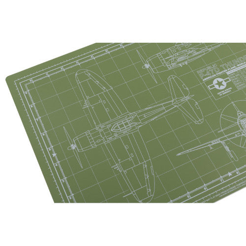 Tankraft Thunderbolt Model Builder's Cutting Mat - 12x18