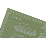 Tankraft T-34/85 Model Builder's Cutting Mat - 12x18