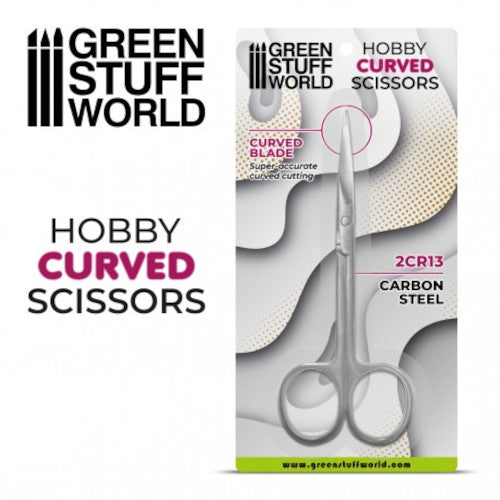 Hobby Scissors - Curved Tip