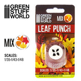 Miniature Leaf Punch - Red