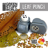 Miniature Leaf Punch - Grey