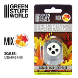 Miniature Leaf Punch - Grey