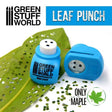 Miniature Leaf Punch - Medium Blue