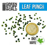 Miniature Leaf Punch - Medium Blue