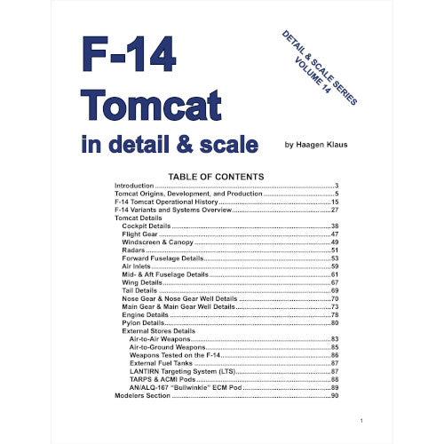 F-14 Tomcat in Detail & Scale