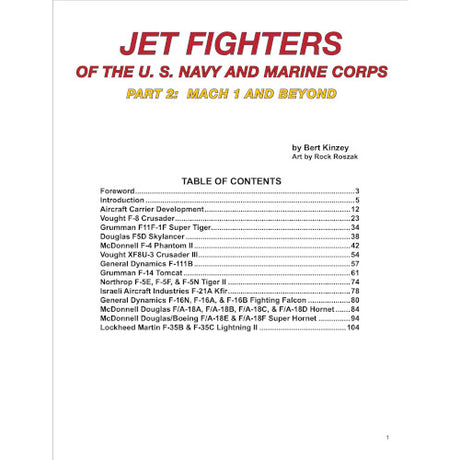 Jet Fighters of the U.S. Navy and Marine Corps Part 2: Mach 1 and Beyond