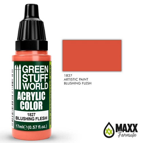 Green Stuff World Acrylic Color 17mL - Blushing Flesh