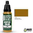 Green Stuff World Acrylic Color 17mL - Mustard Yellow