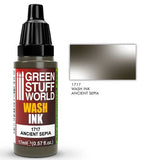 Green Stuff World Acrylic Color 17mL - Ancient Sepia