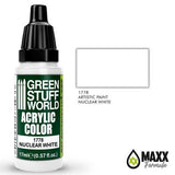 Green Stuff World Acrylic Color 17mL - Nuclear White