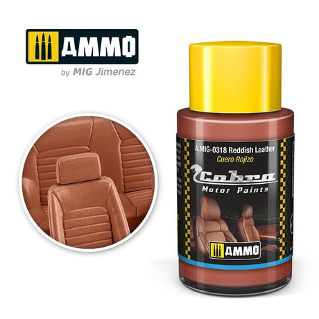 Cobra Motor Paint by AMMO - Reddish Leather