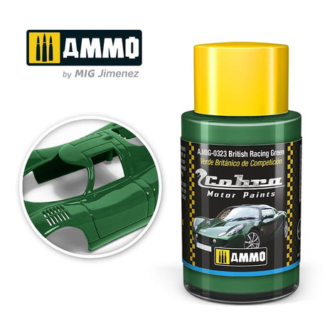 Cobra Motor Paint by AMMO - British Racing Green