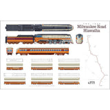 The 1939 Milwaukee Road Hiawatha Poster