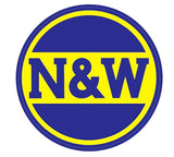 Norfolk & Western Hamburger Logo Vinyl Sticker