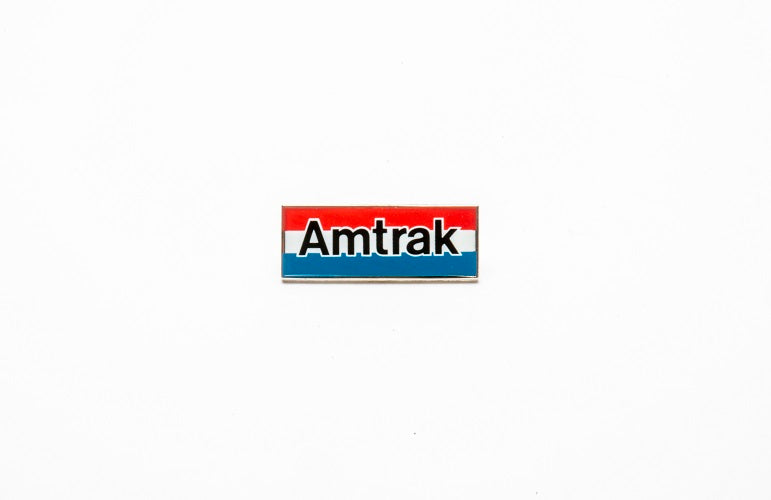 Amtrak Tri-Stripe Pin