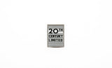 20th Century Limited White Pin