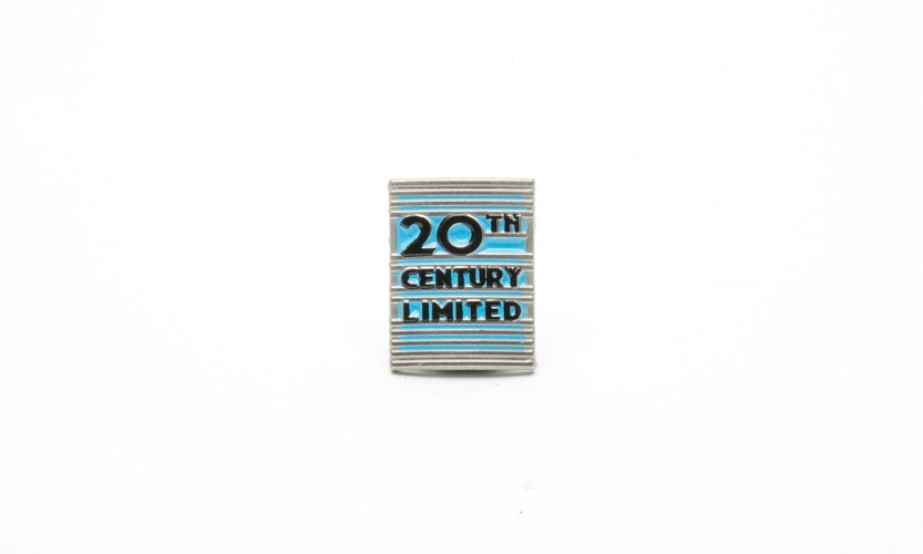 20th Century Limited Blue Pin