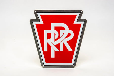 Pennsylvania Railroad Metal Sign
