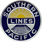 Southern Pacific Lines Metal Sign