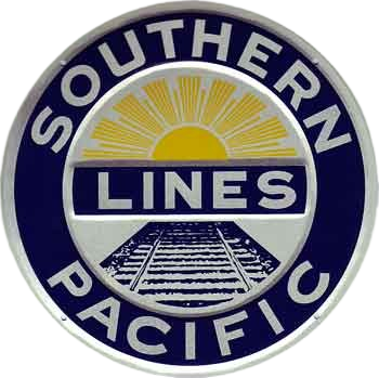 Southern Pacific Lines Metal Sign